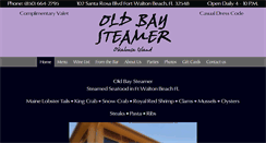 Desktop Screenshot of oldbaysteamerfwb.com